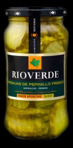Rodajas de pepinillo Rioverde
